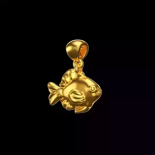 Fish pendant Free 3D print model