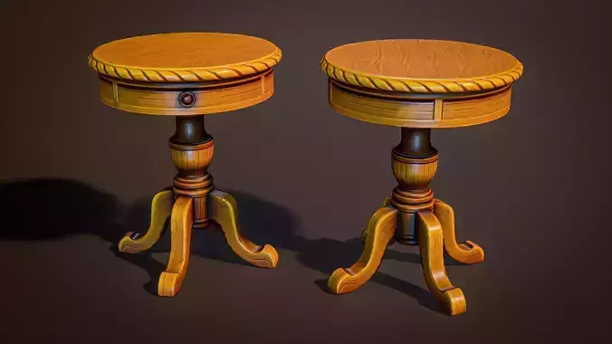 Medieval  Stylized Table 02