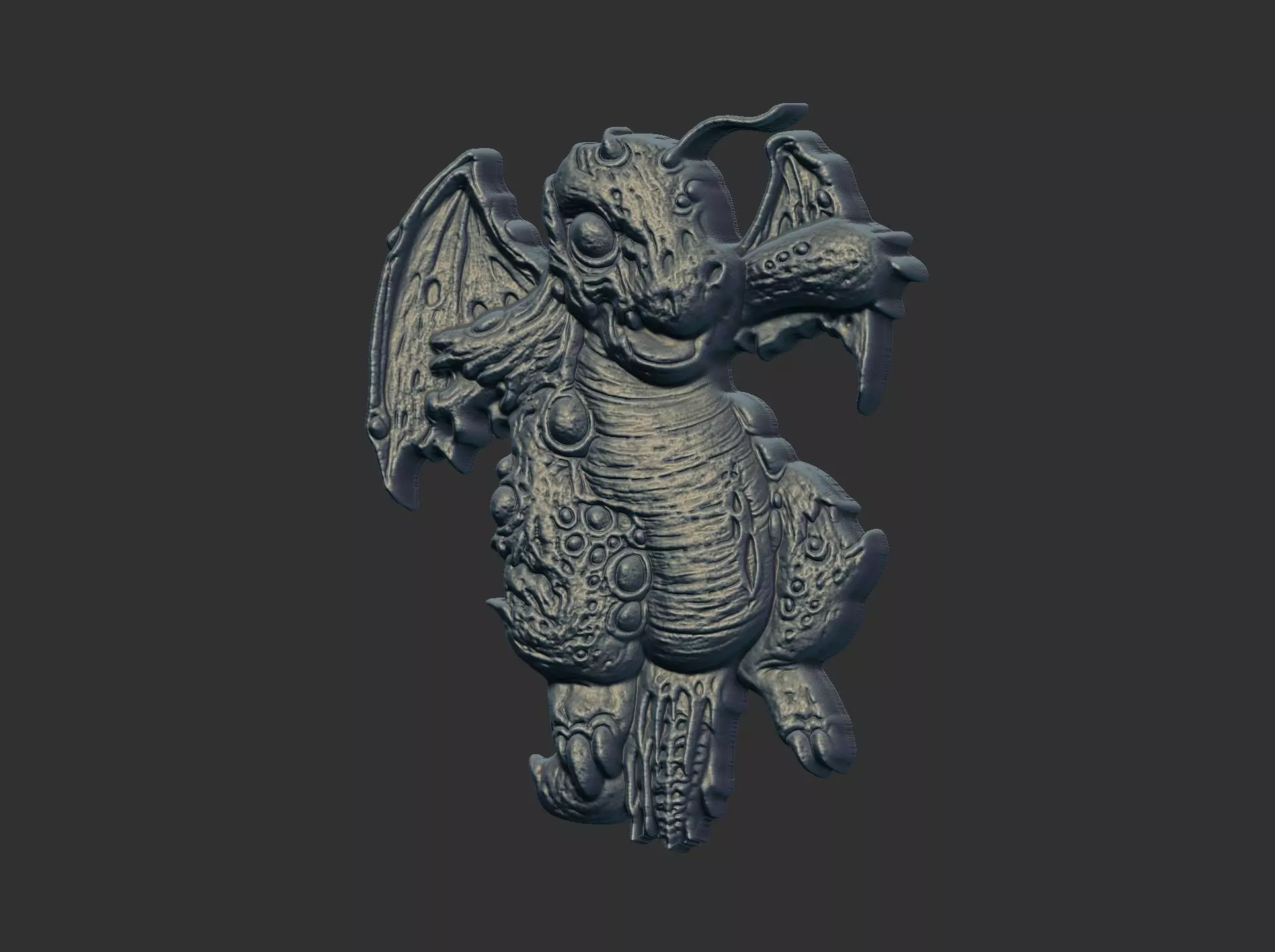 dracoloss pokeman zombie cnc model 3D print model_1