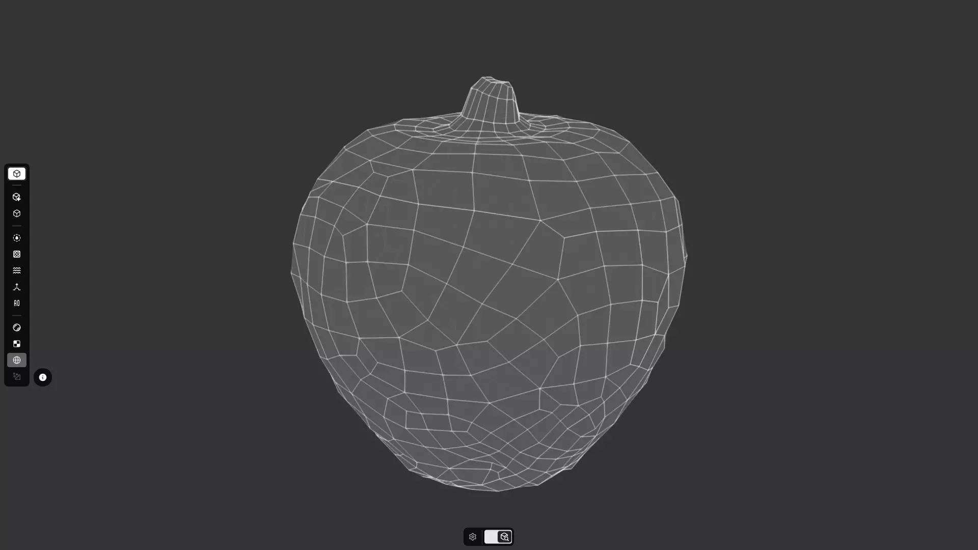 Lychee Low-poly 3D model_2