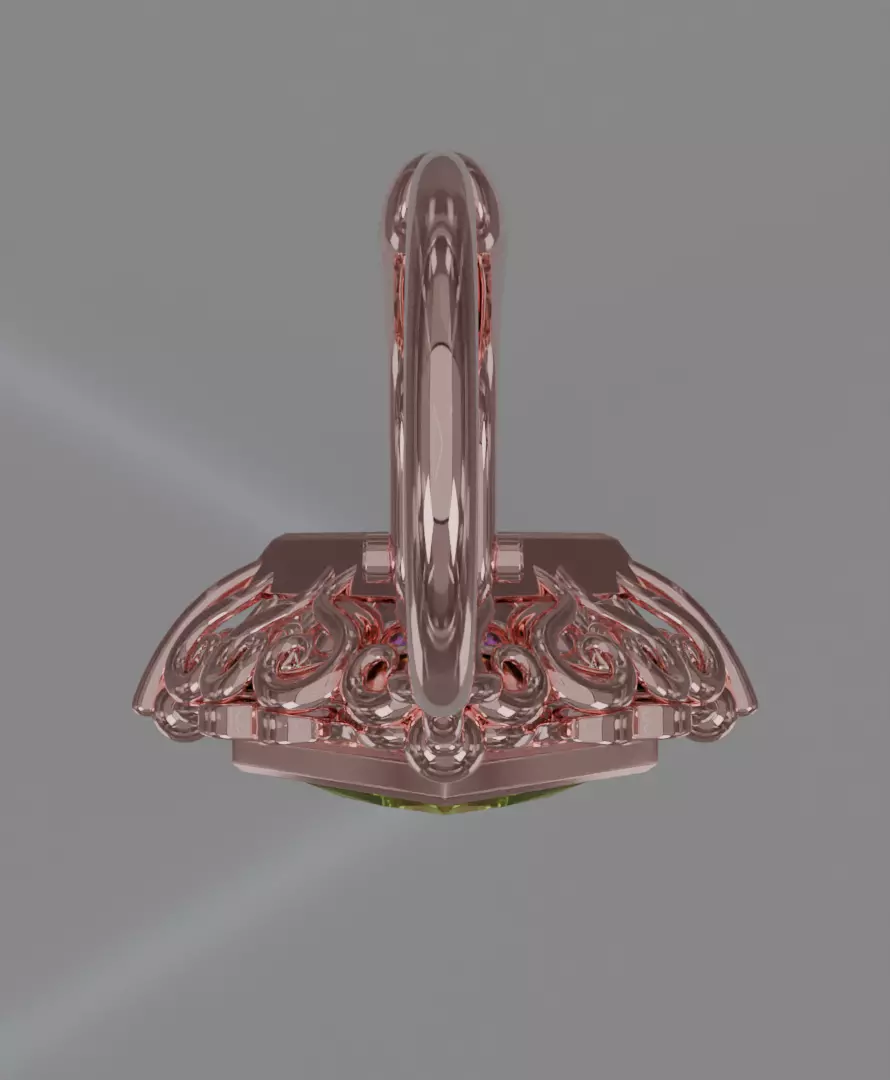 Aurelis earrings set 3D model jewelry 3D model_26