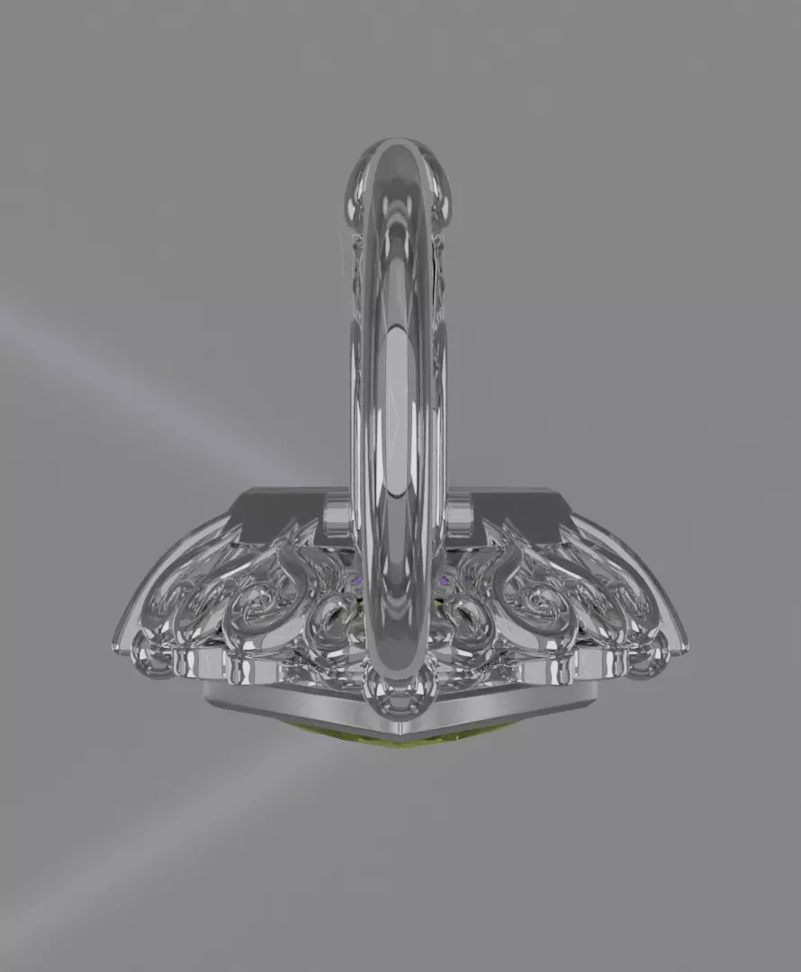 Aurelis earrings set 3D model jewelry 3D model_14