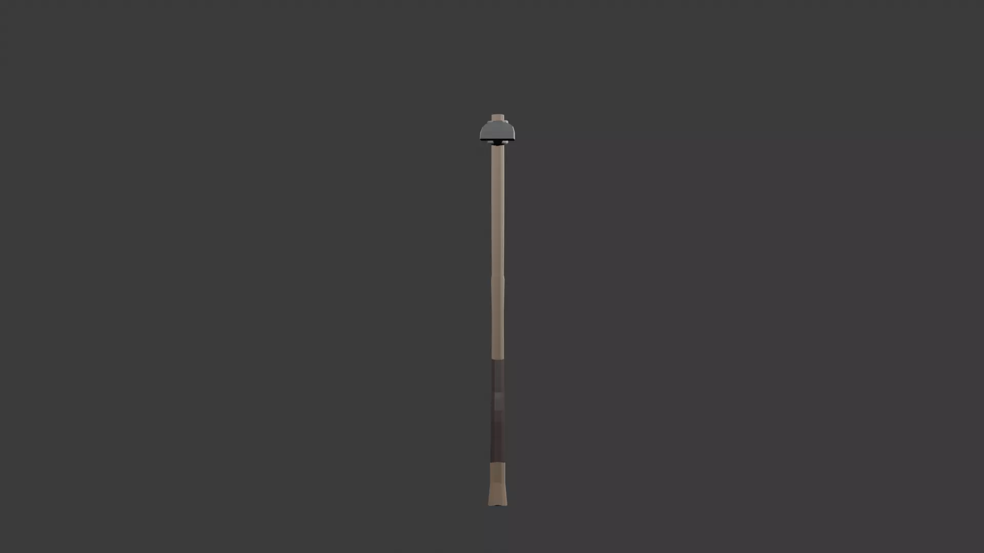 Low poly Hoe Low-poly 3D model_4