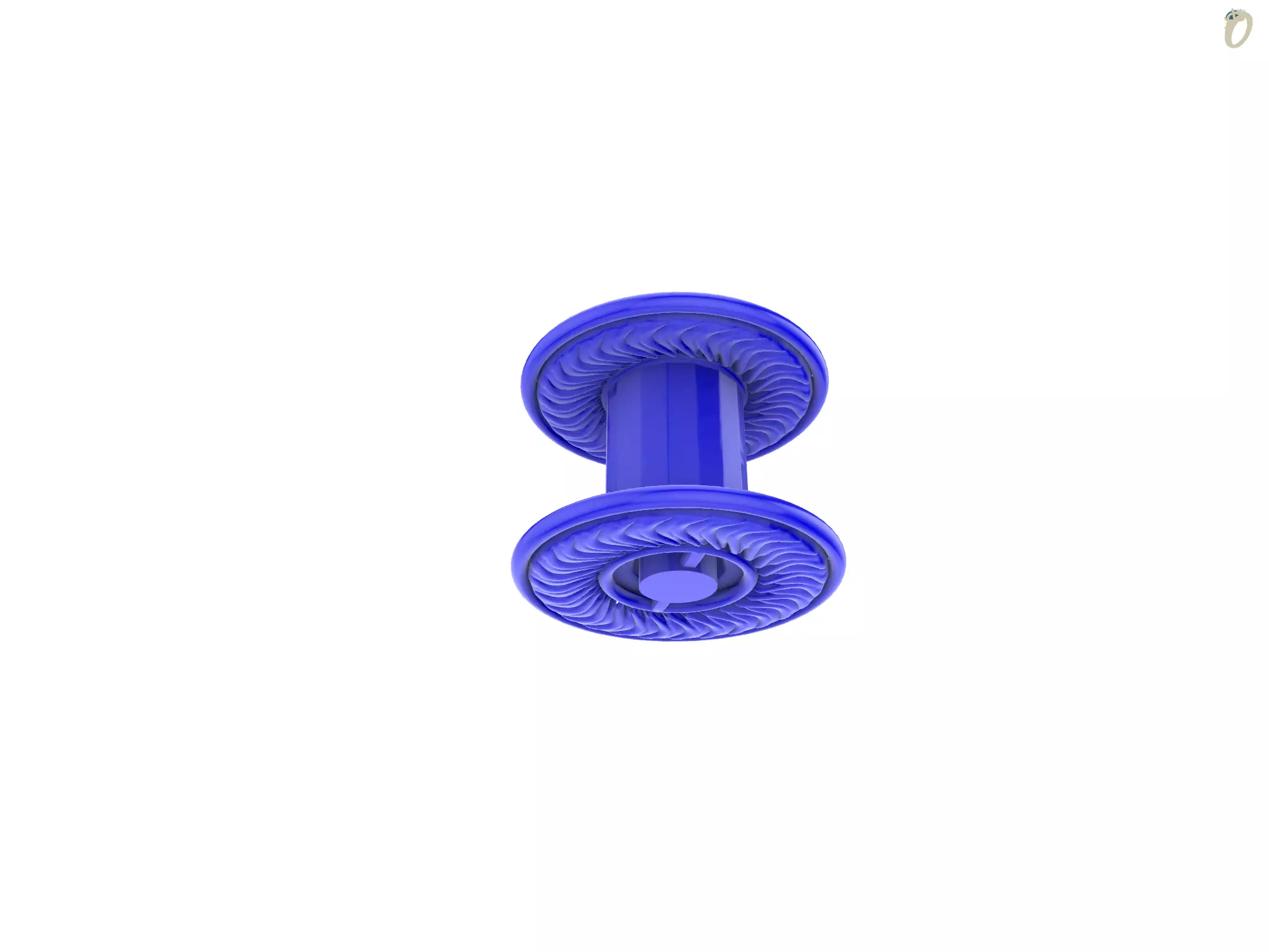 Gear pen Holder 3D print model_2