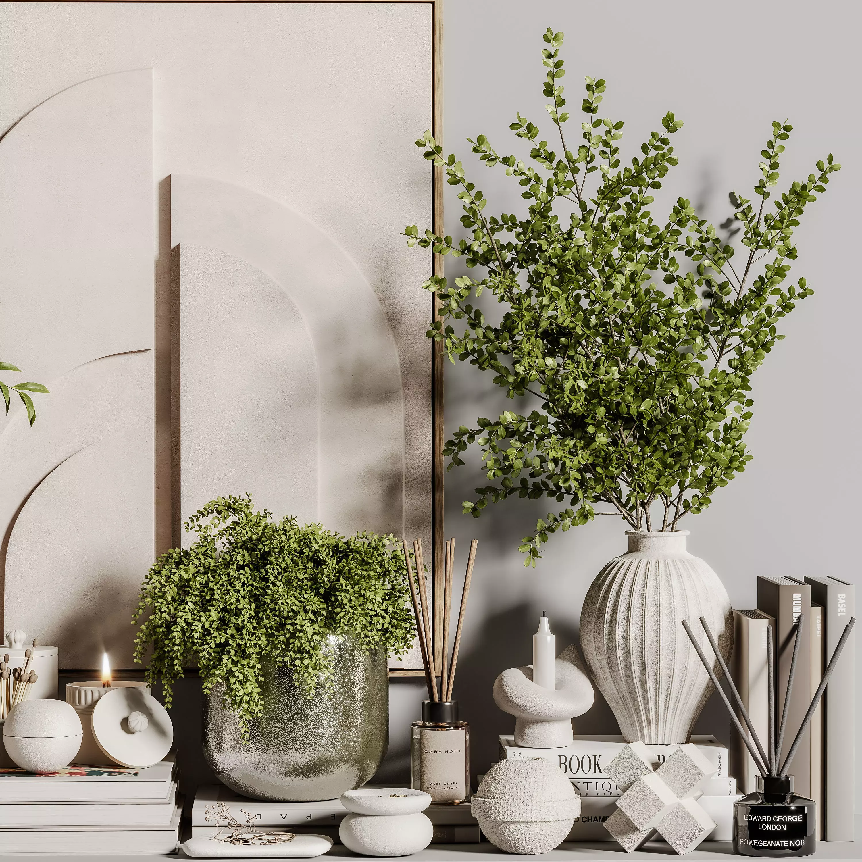 decorative set 140  3D model_5