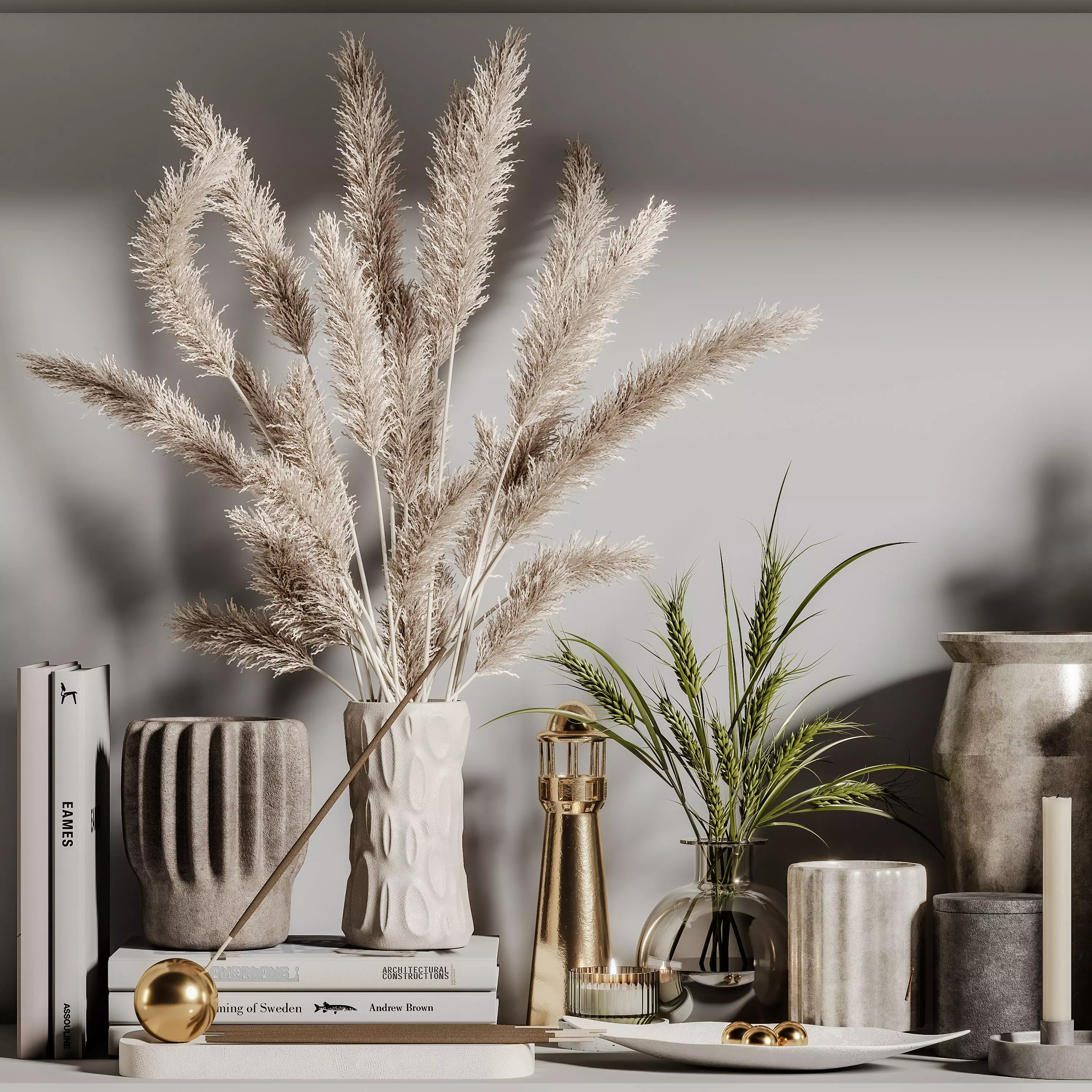 decorative set 140  3D model_4