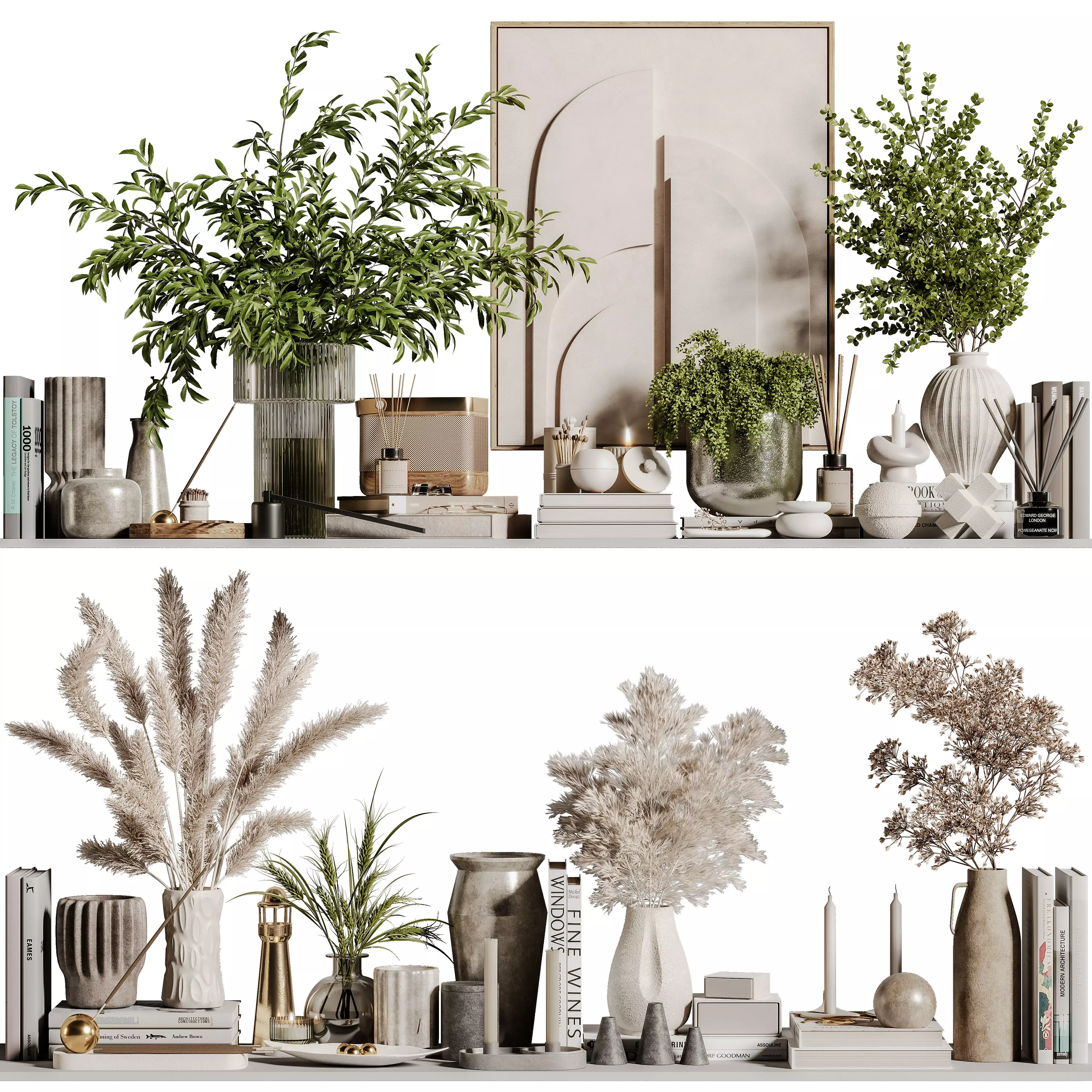 decorative set 140  3D model_0