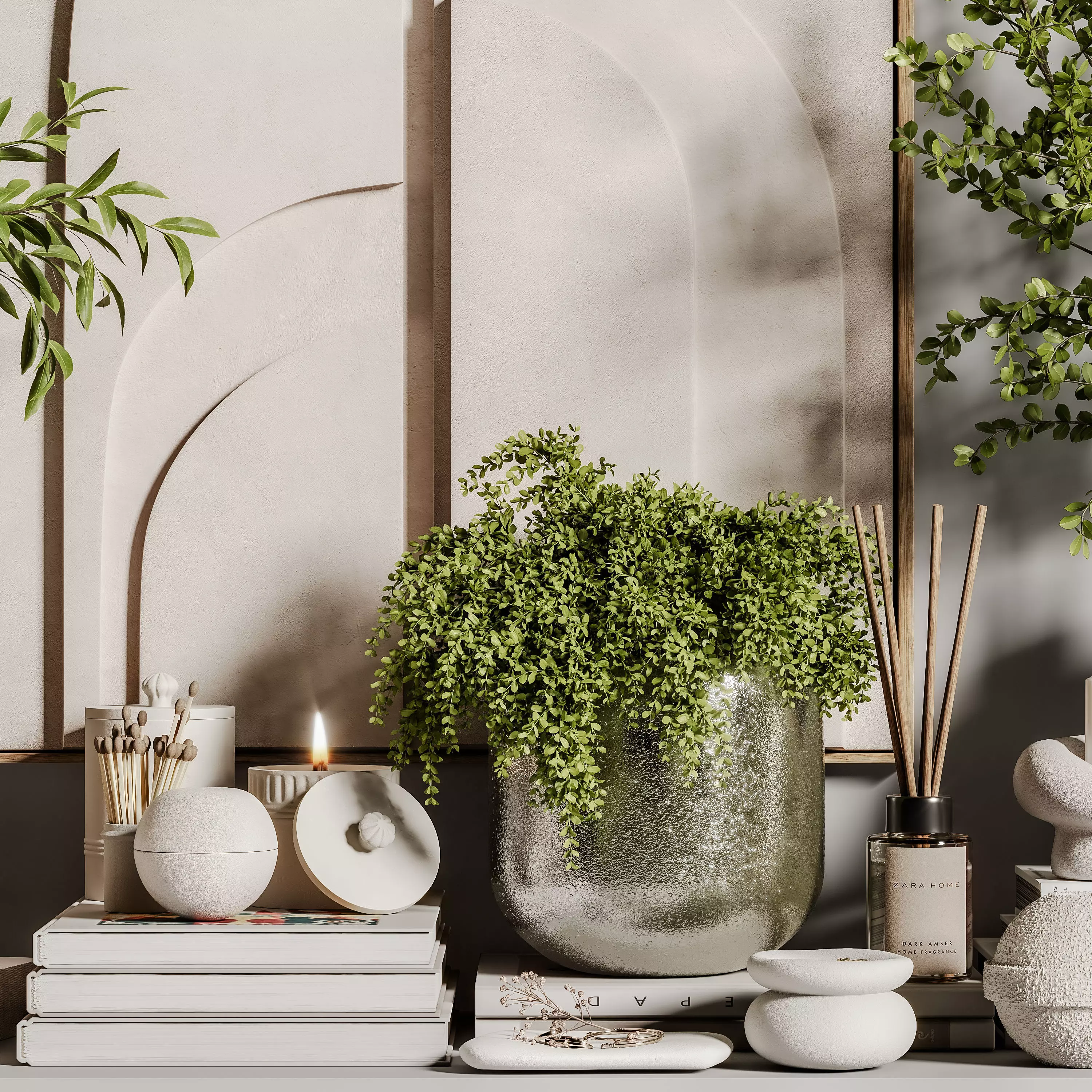 decorative set 140  3D model_3