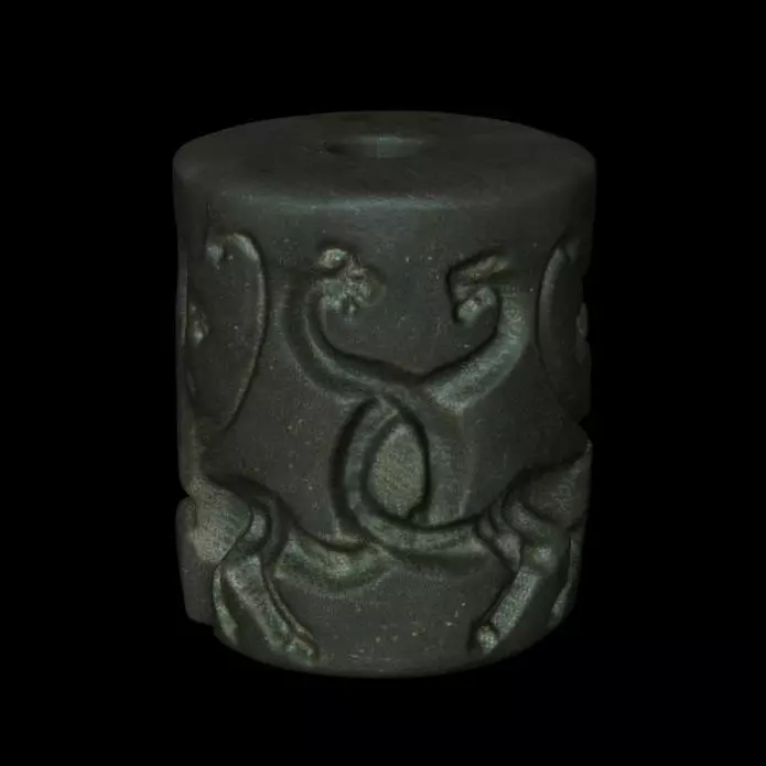 Serpopard Cylinder Seal - 3D Replica 3D print model_2