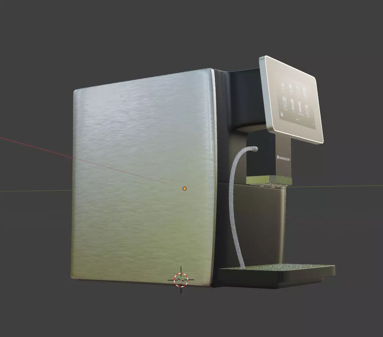Coffee Machine 3D Model Low-poly 3D model_5