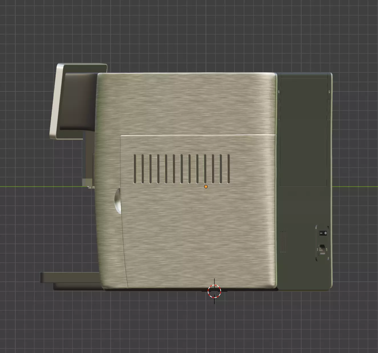 Coffee Machine 3D Model Low-poly 3D model_3