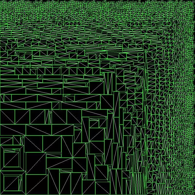 Voxel Star Coin Low-poly 3D model_16