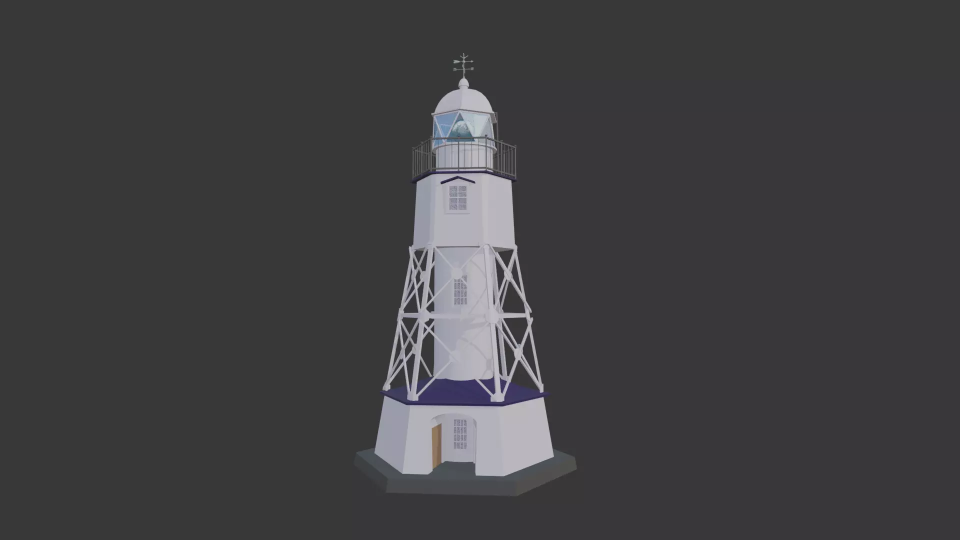 Japanese  famous and beloved Lighthouse  Part2 3D model_0
