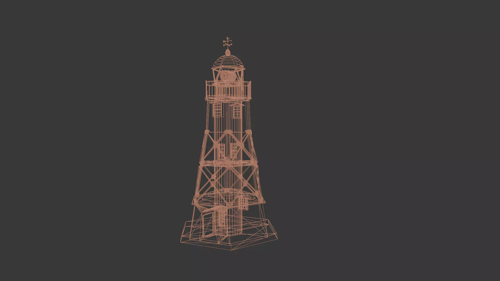 Japanese  famous and beloved Lighthouse  Part2 3D model_5