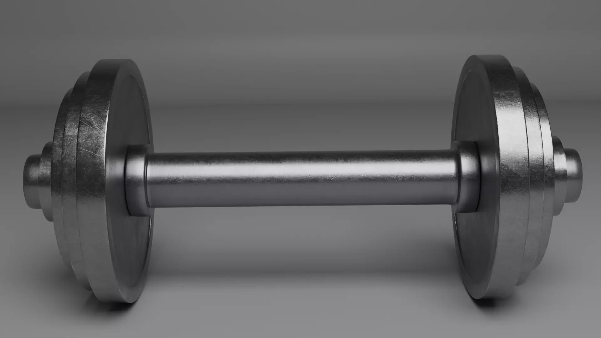 Adjustable dumbbell 3D model