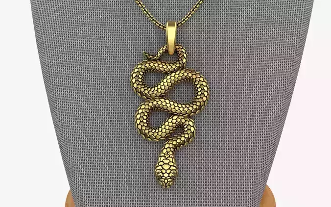 Lightweight snake pendant model 720