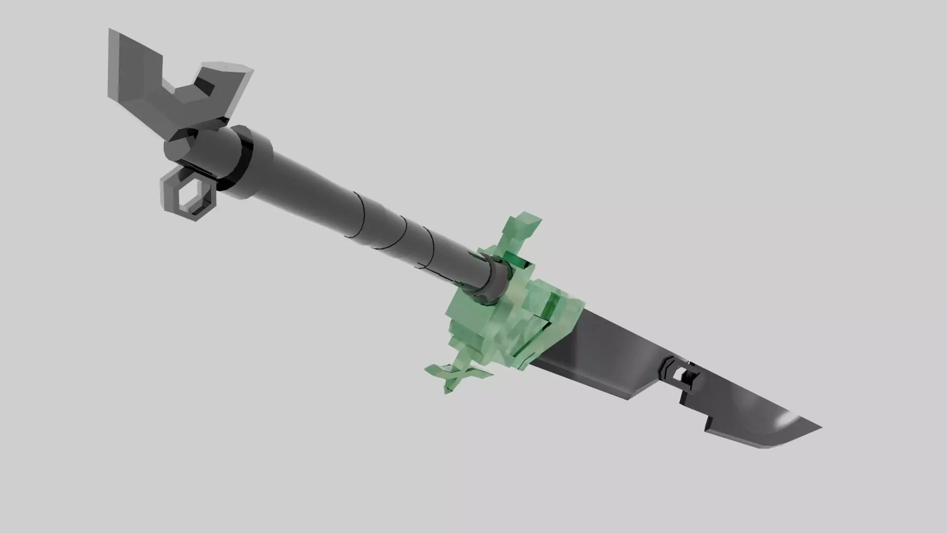 SWORD MODEL GAME READY ASSET Low-poly 3D model_4