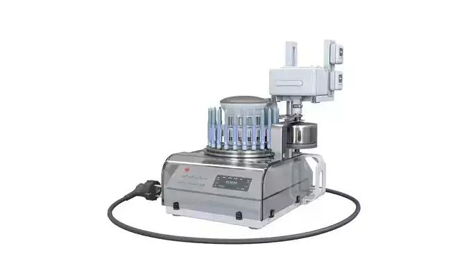 Automated Insulin Pen Testing Station with Vertical Rotary Table
