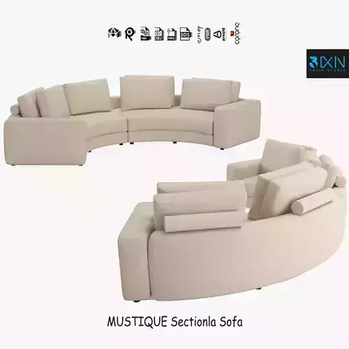 MUSTIQUE Sectionla Sofa