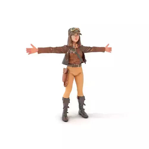 Aviator Adventure model pack Low-poly 3D model