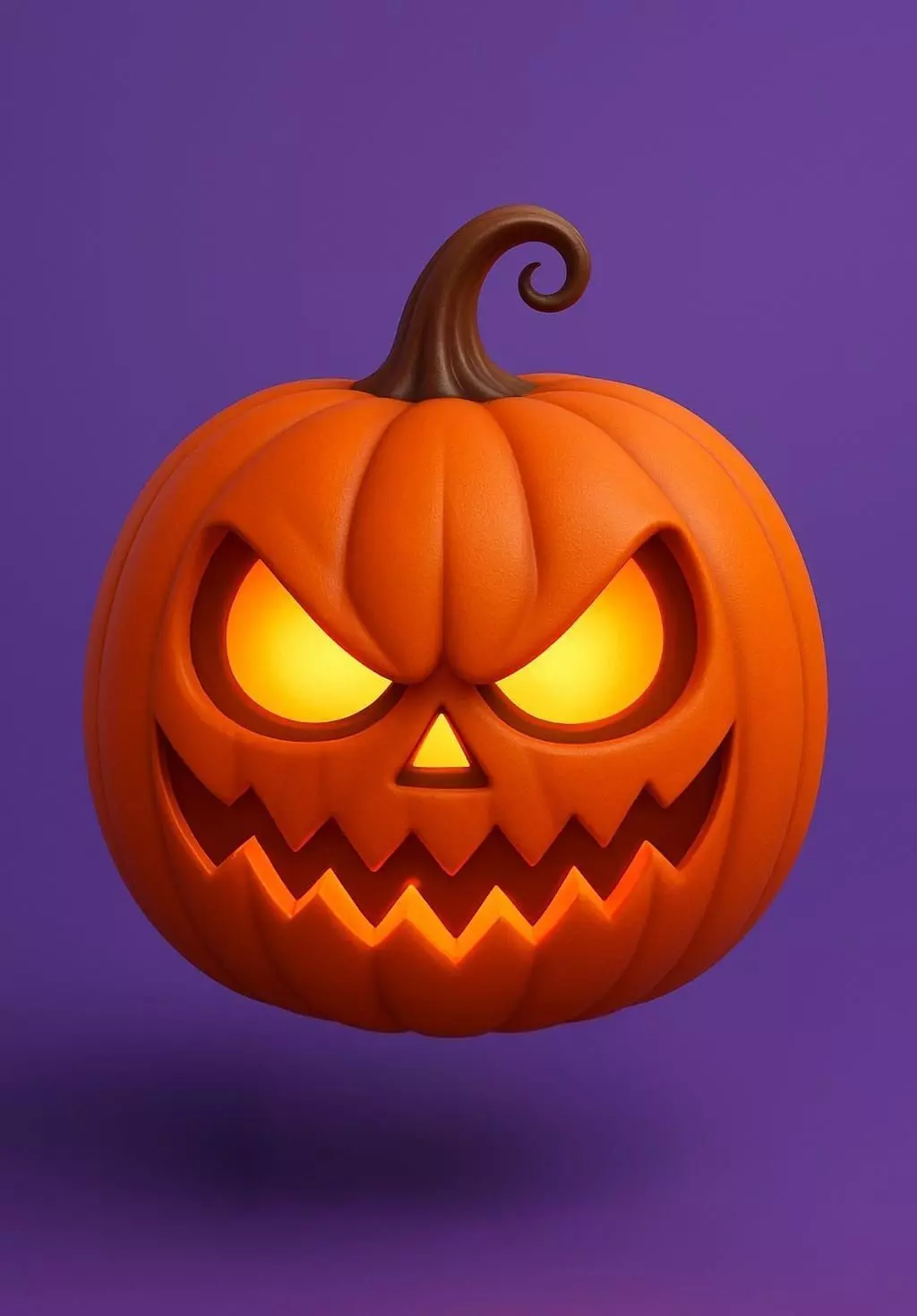 Halloween pumpkin 3D print model_1
