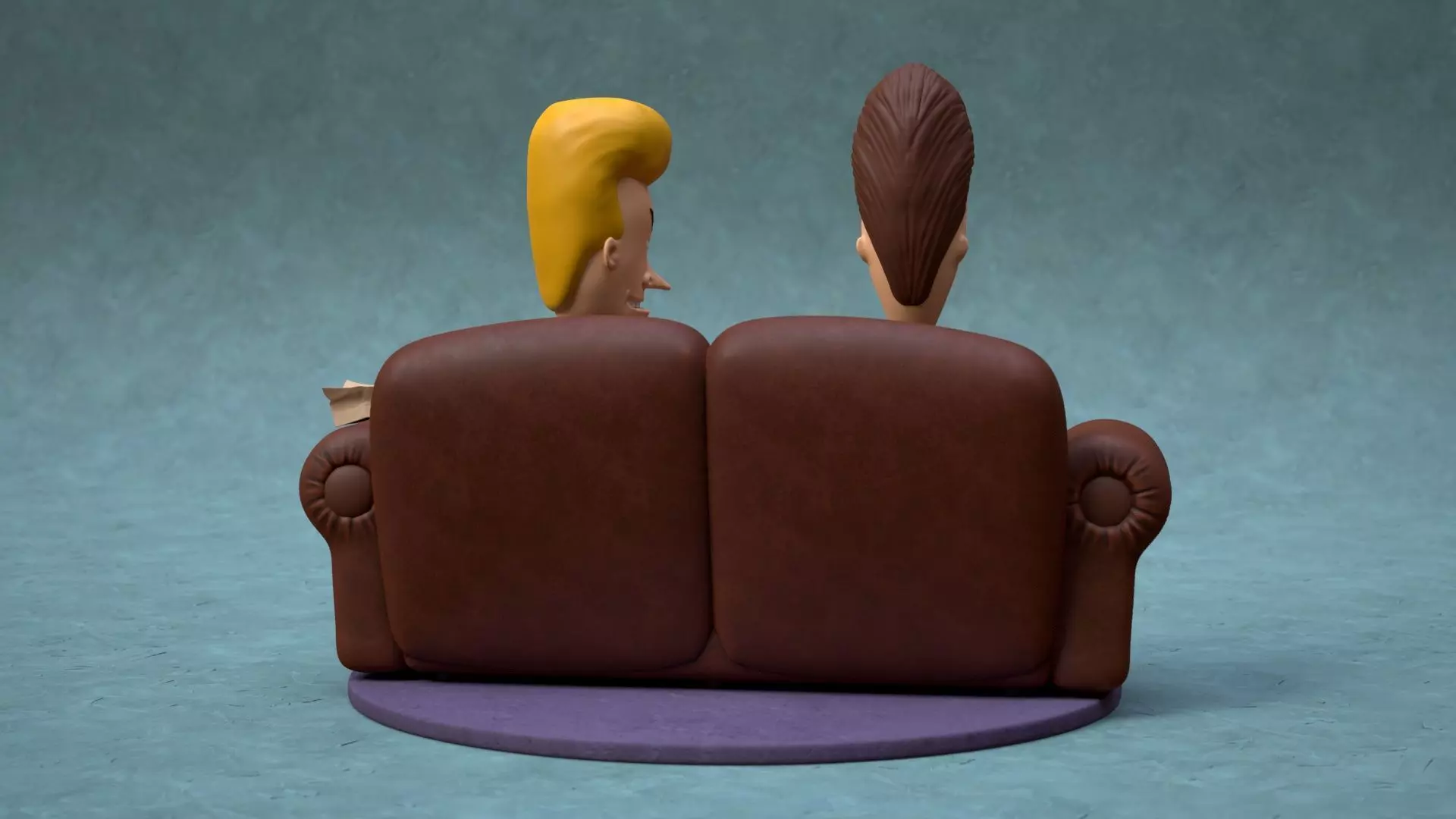 Beavis and butthead 3D print model_4