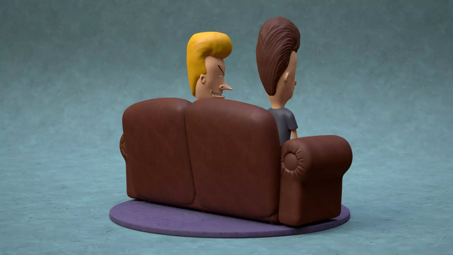 Beavis and butthead 3D print model_8