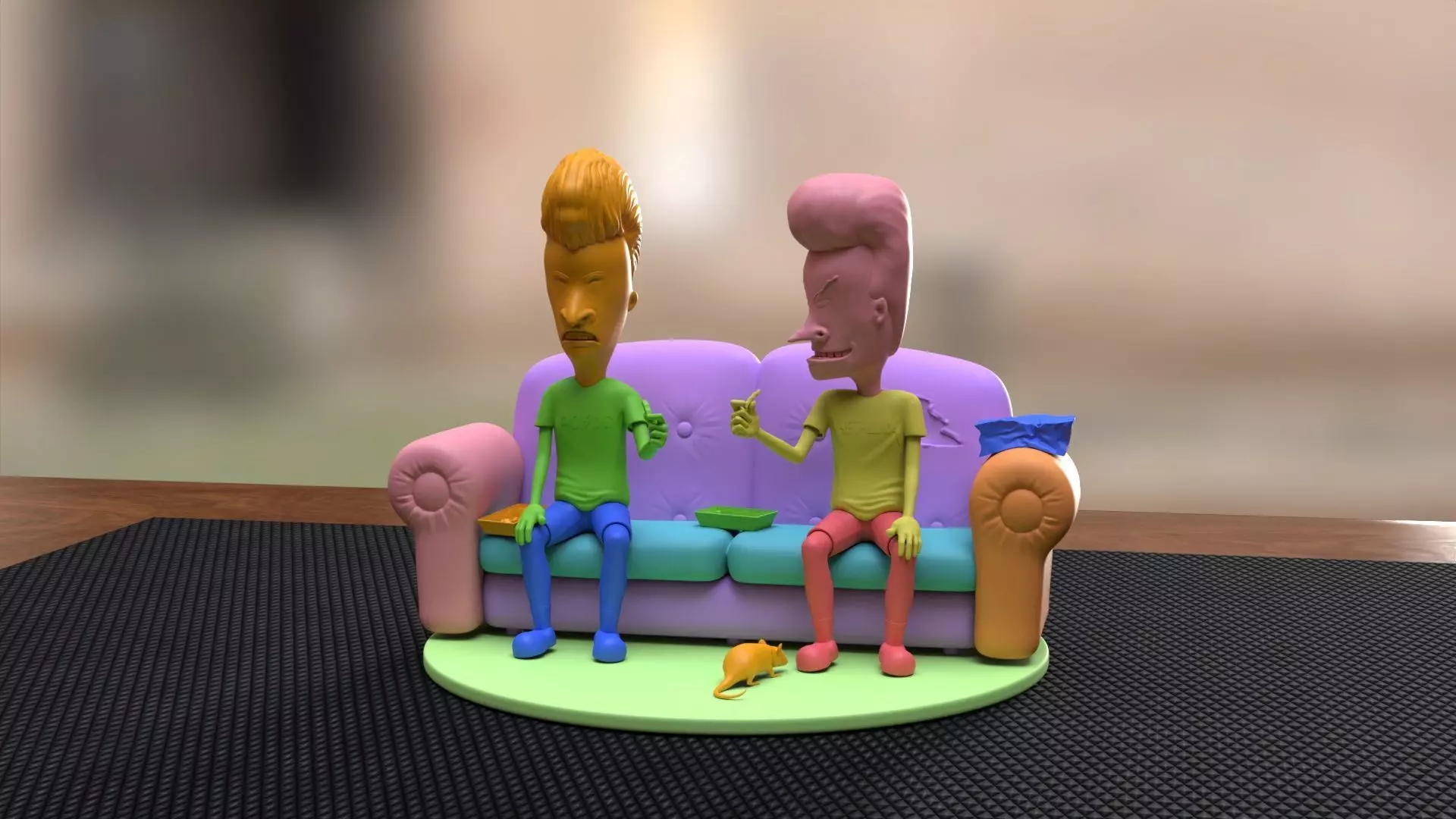 Beavis and butthead 3D print model_11