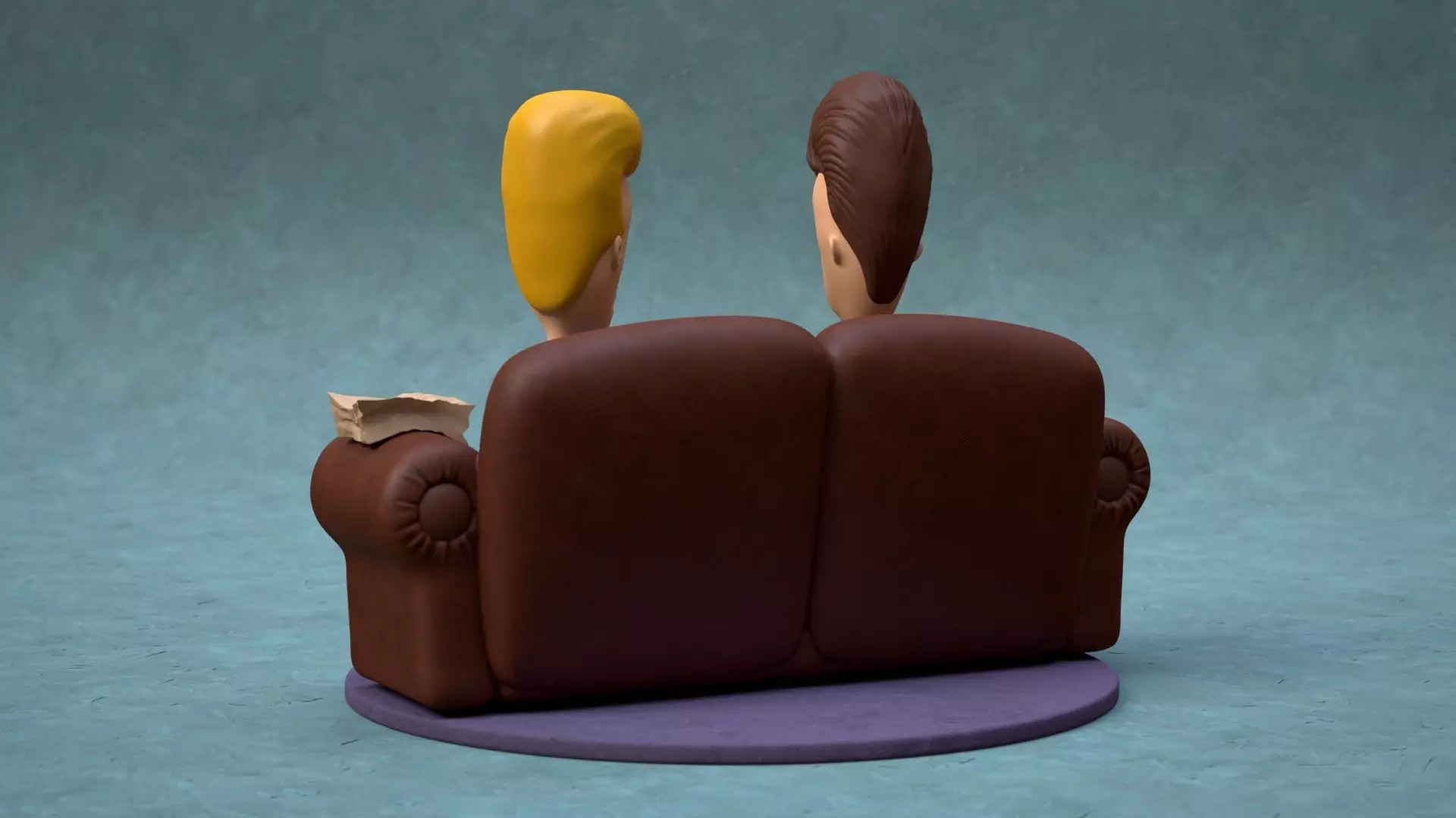 Beavis and butthead 3D print model_5