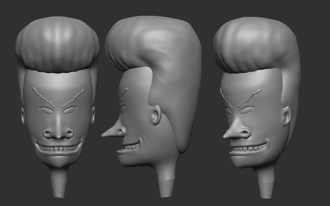 Beavis and butthead 3D print model_17