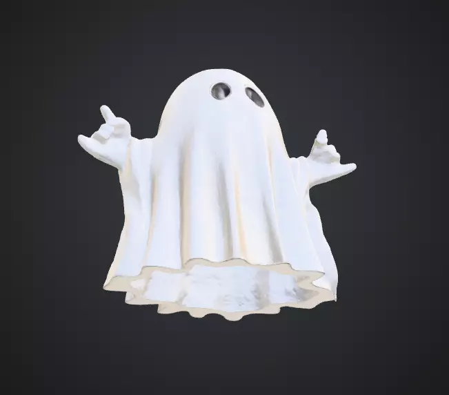 Rock n Roll Ghost 3D print model_4