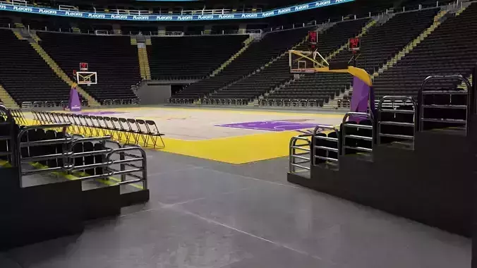 Basketball Stadium Arena