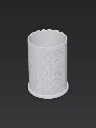 Elegant 3D Holder in Different Flowers Shape Showpiece 3D print model_1