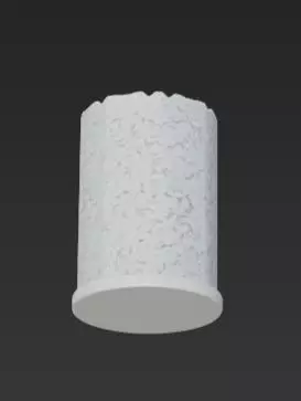 Elegant 3D Holder in Different Flowers Shape Showpiece 3D print model_3