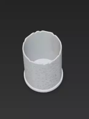 Elegant 3D Holder in Different Flowers Shape Showpiece 3D print model_0