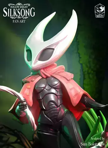Hornet - Hollow Knight Silksong figurine 3D print model