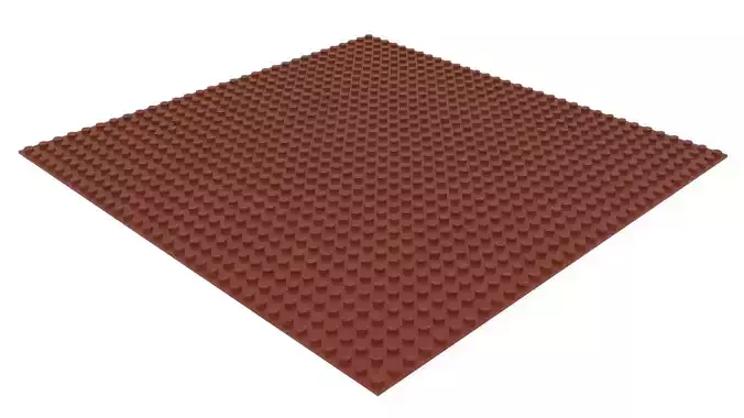 Milk Chocolate Large Lego Plate
