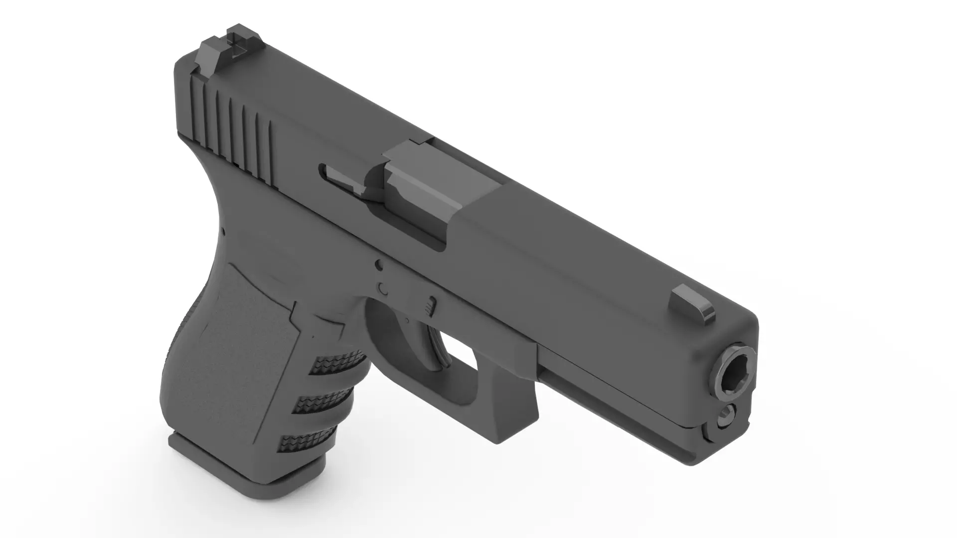 inspired by Glock 19X 3D model_1