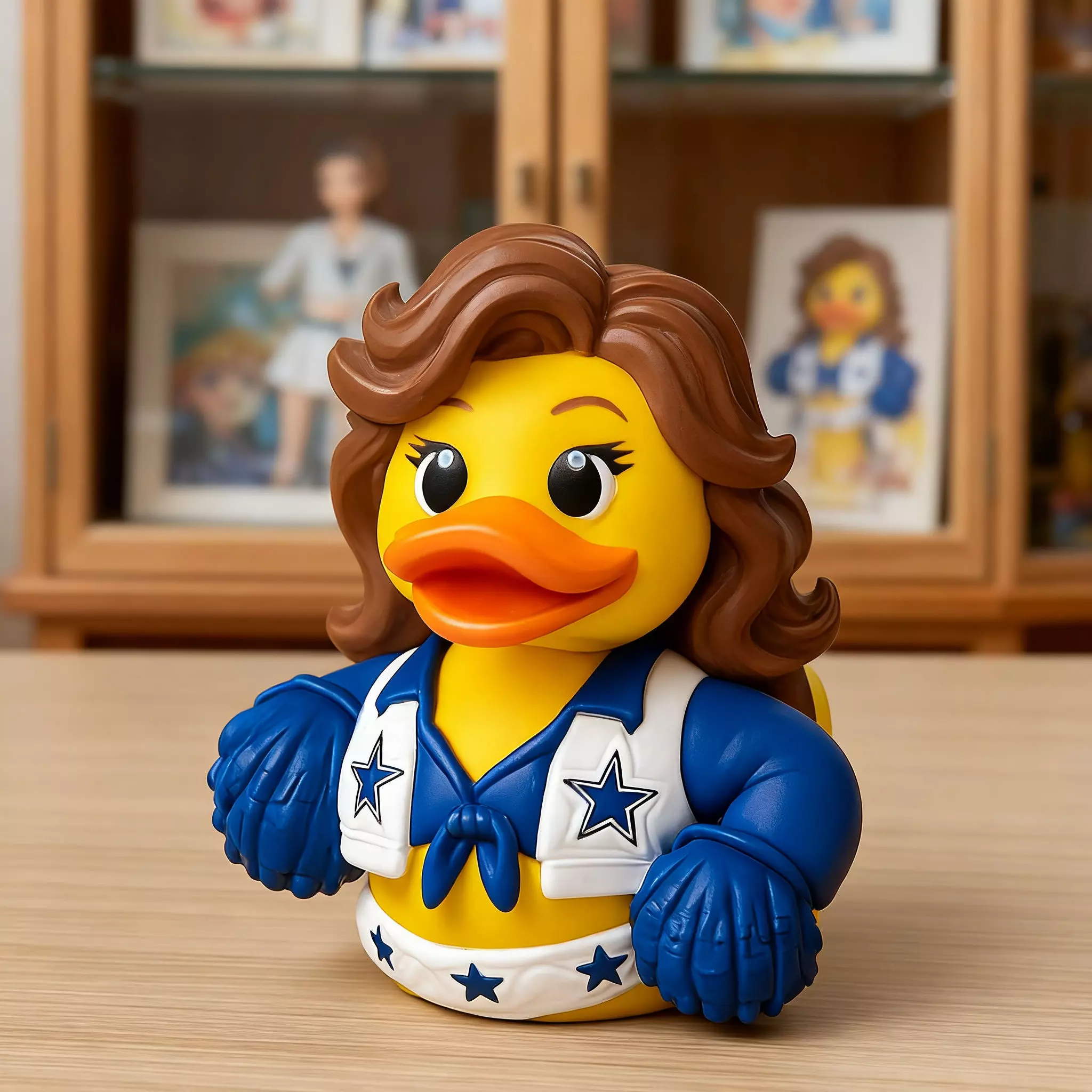 Rubber Duck - Dallas Cowboys Cheerleader model - 3D print 3D print model_0