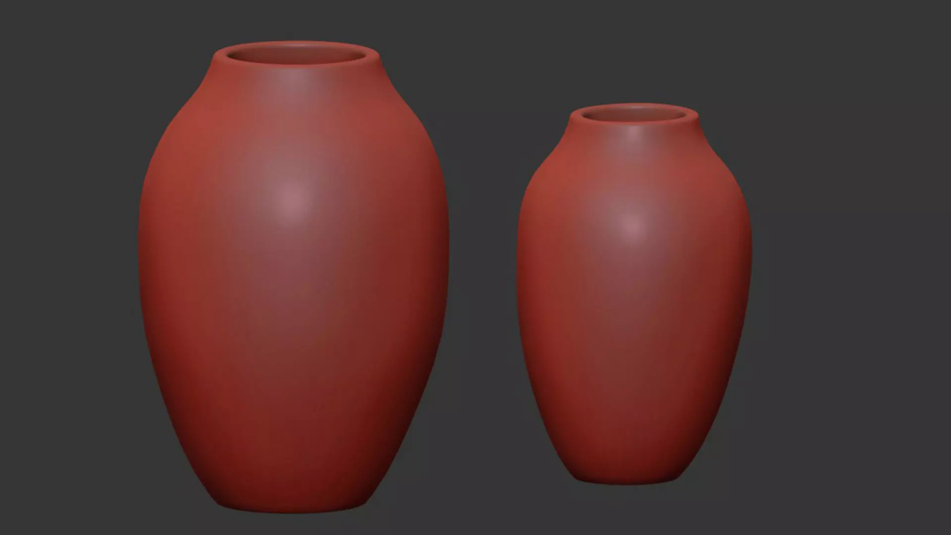  Raw effect ceramic vase 3D model_6