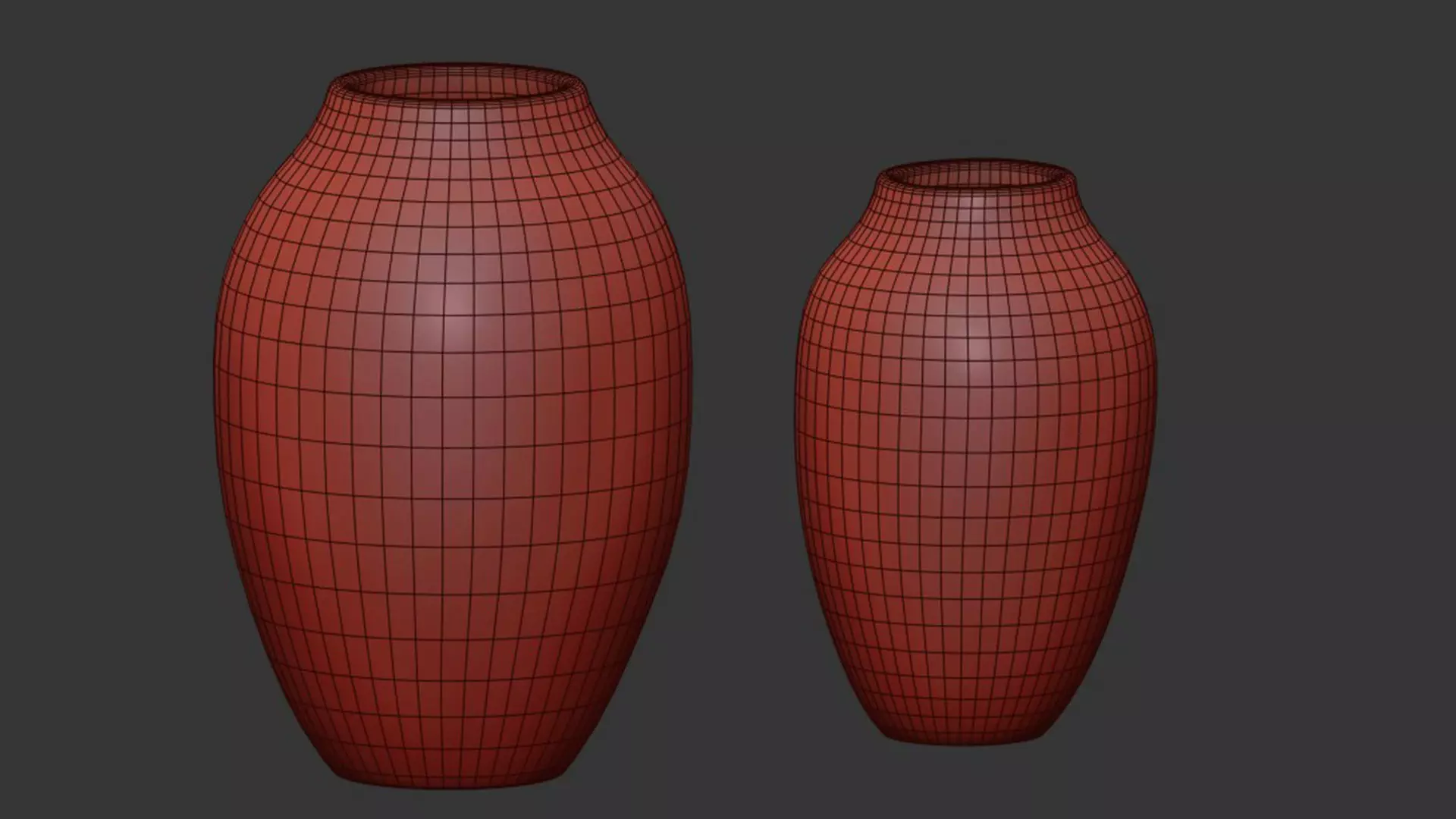  Raw effect ceramic vase 3D model_7