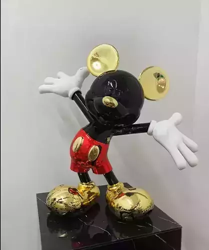 Mickey Open Hands Pop Art