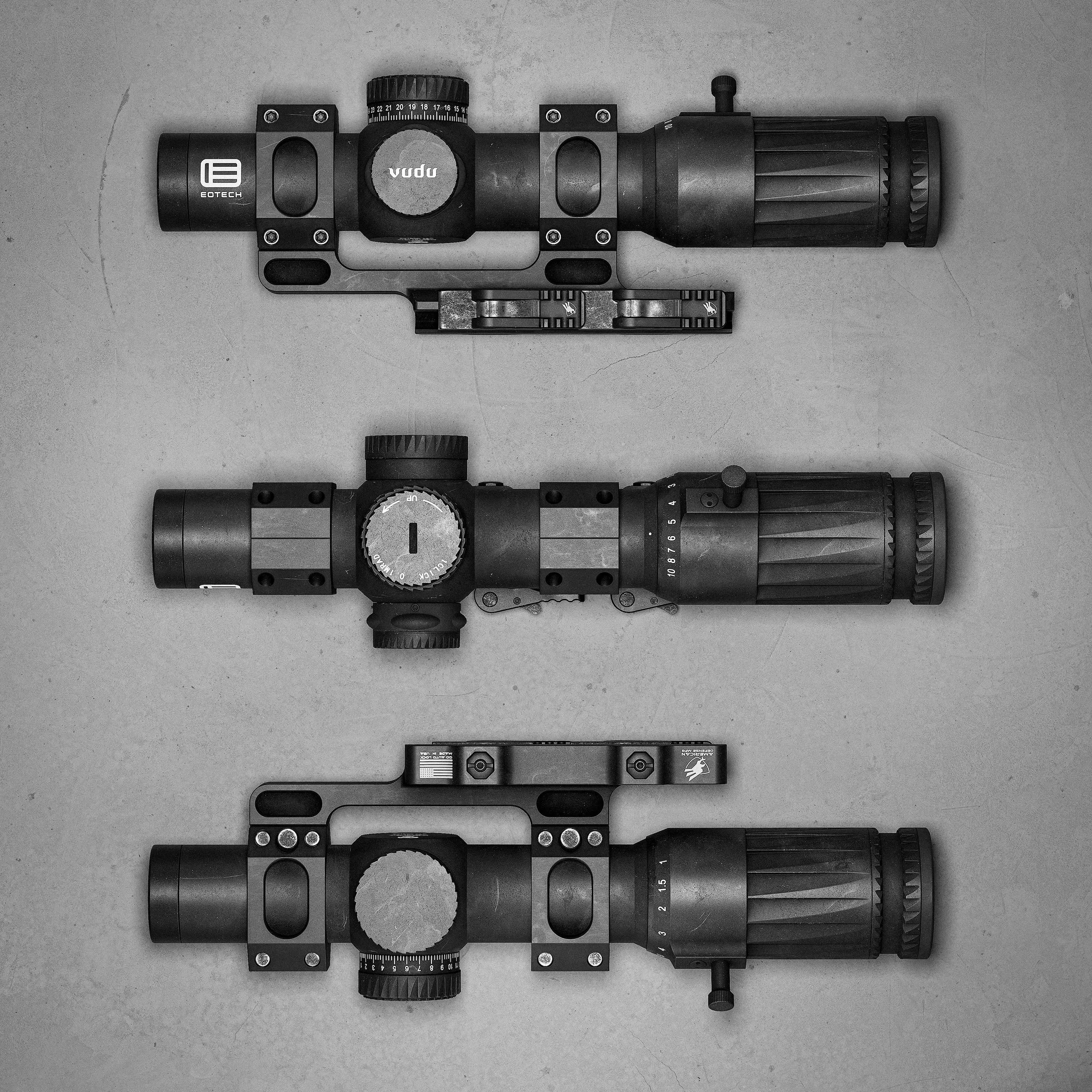 EOTECH Vudu 1-10x28 Low-poly 3D model_4