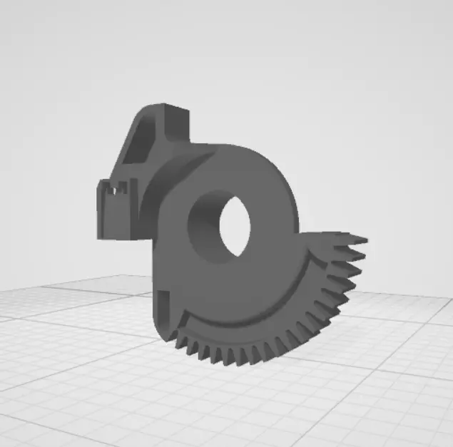MITSUBISHI OUTLANDER II Throttle Gears 3D print model