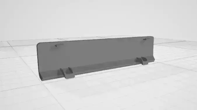 Roof rail plug for Toyota