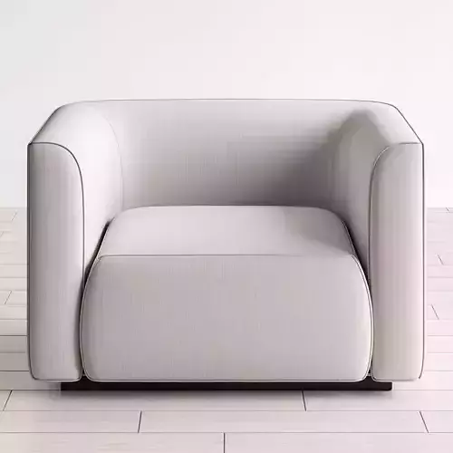 modern armchair 3d model