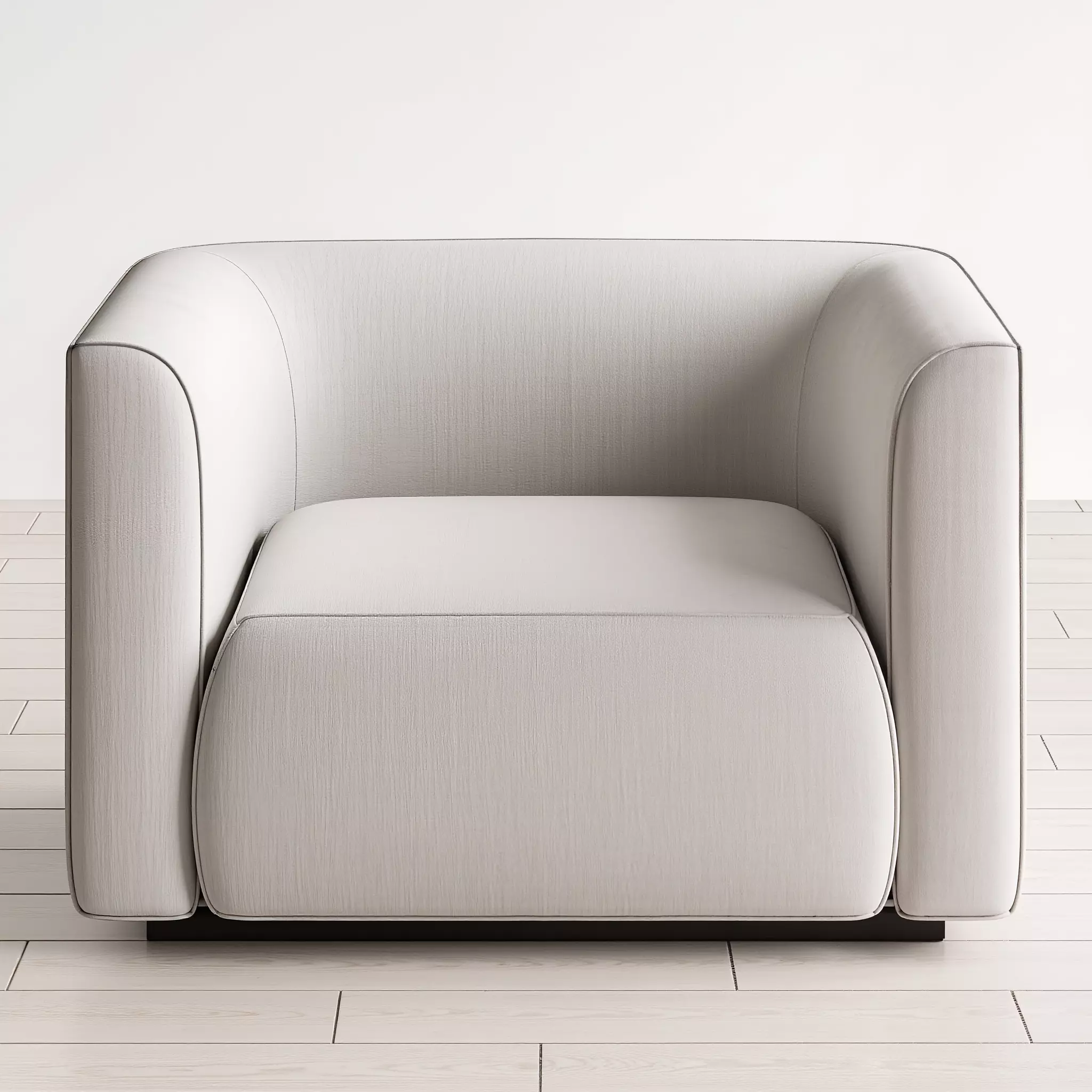 modern armchair 3d model 3D model_0