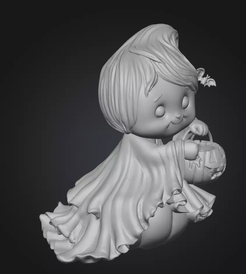 GirlyPOP Ghost 2 3D print model_6