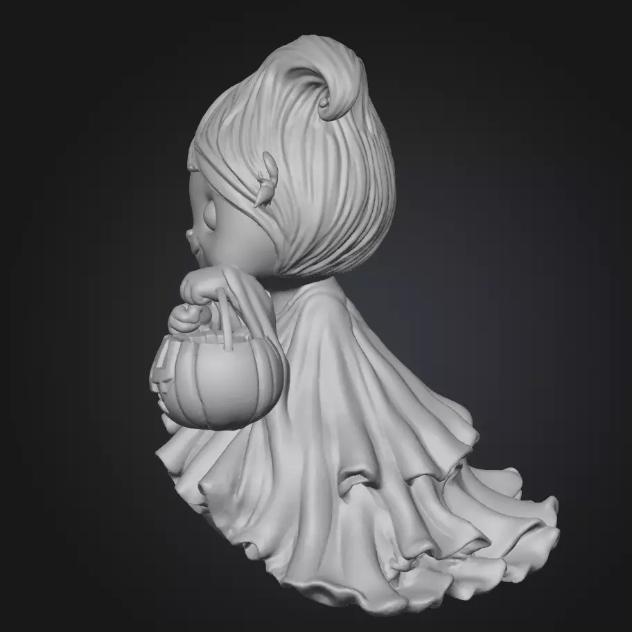 GirlyPOP Ghost 2 3D print model_5