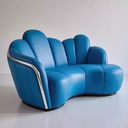 modern armchair 3d model